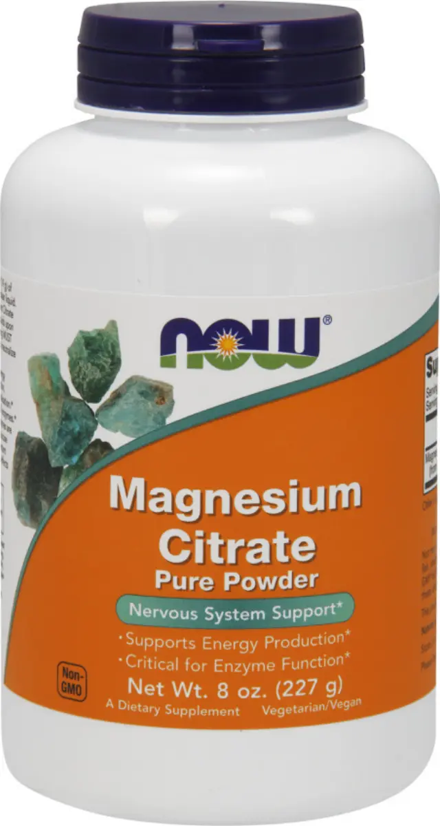 Now Foods Magnesium Citrate Pure Powder