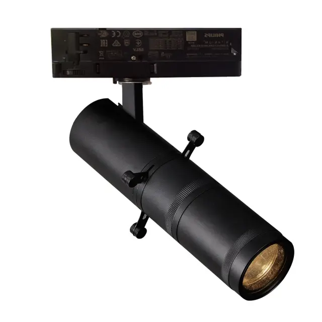 Zoum Φωτιστικό ράγας 36V LED 25W 4000K 15°-21° CRI>90 μαύρο