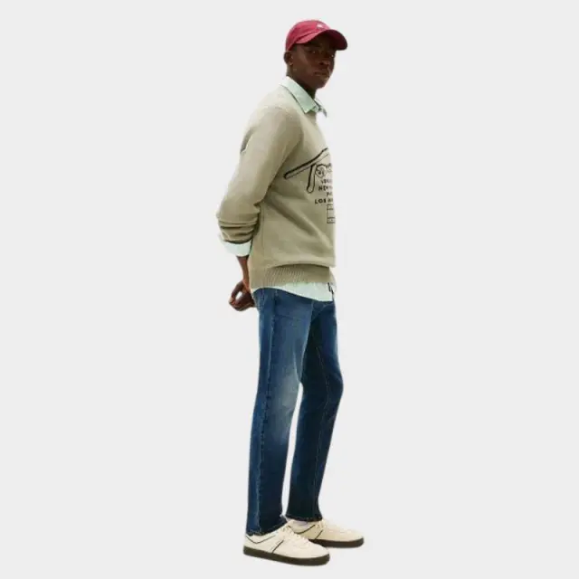 Tommy Hilfiger - Ανδρικό Παντελόνι Τζιν Austin Slim Tapered Fit DM0DM22247-1BK Μπλε Σκούρο - W29 L32 3