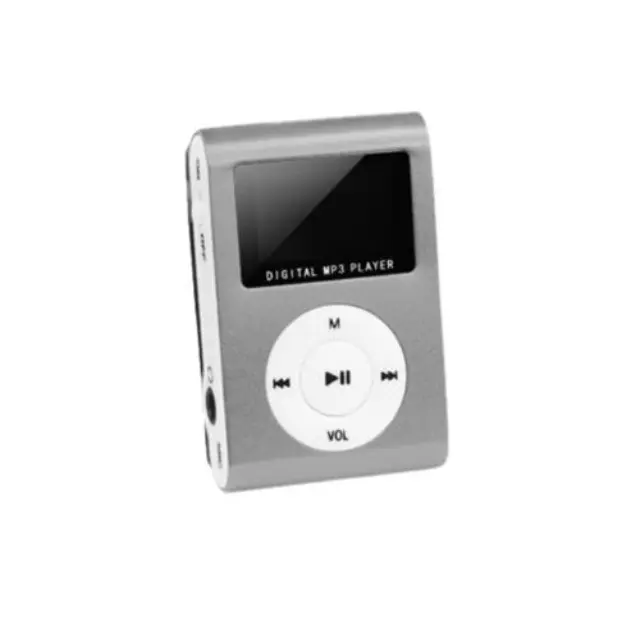 Mp3 Player Setty με Οθόνη LCD, Ακουστικά & Υποδοχή microSD Ασημί N67372