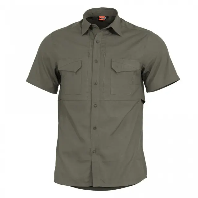 Pentagon Plato Shirt Short-Πουκάμισο Κοντομάνικο για Τακτική - Καθημερινή Χρήση - 06CG-Camo Green