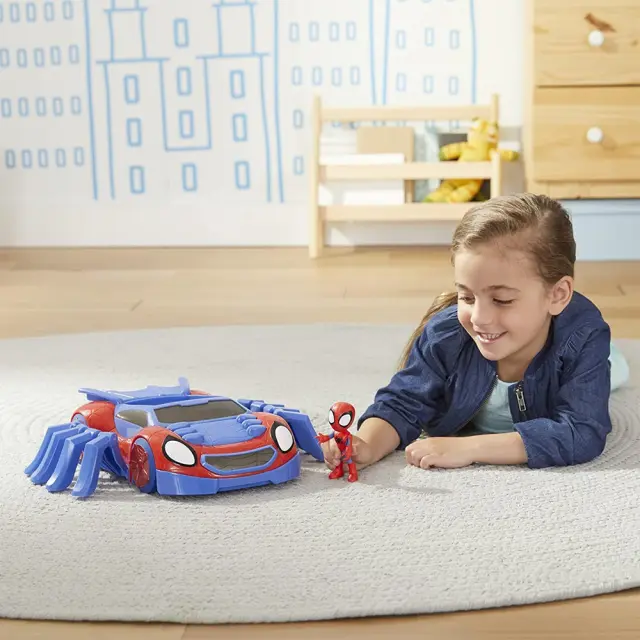 Hasbro Disney Junior Marvel Spidey and his Amazing Friends - Ultimate Web-Crawler (F1460) 2