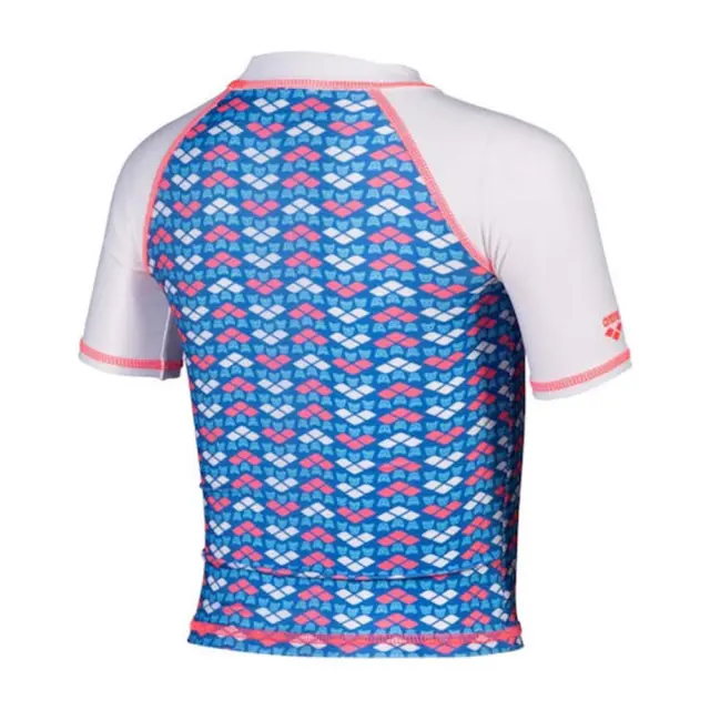 Arena Kids Friends Shortsleeve UV Protection Swim Tee Άσπρο - Μπλε 003588-850 (Arena) 2