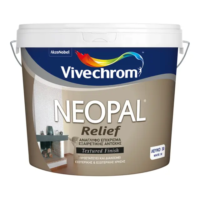 VIVECHROM NEOPAL RELIEF ΛΕΥΚΟ 5KG