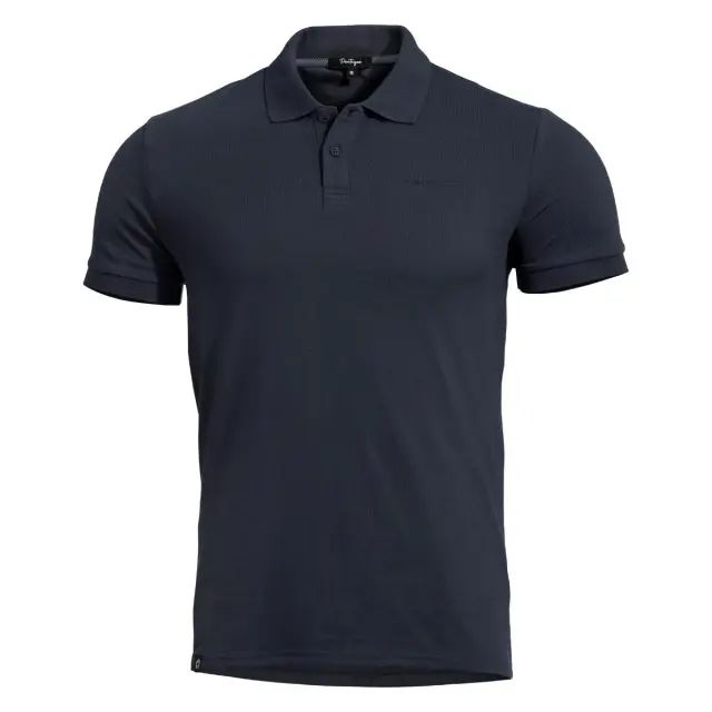 Pentagon Moth Piquet Polo Shirt-Μπλουζάκι Πικέ Polo για Τακτική-Καθημερινή Χρήση - 05MB-Midnight Blue-Σκούρο Μπλε