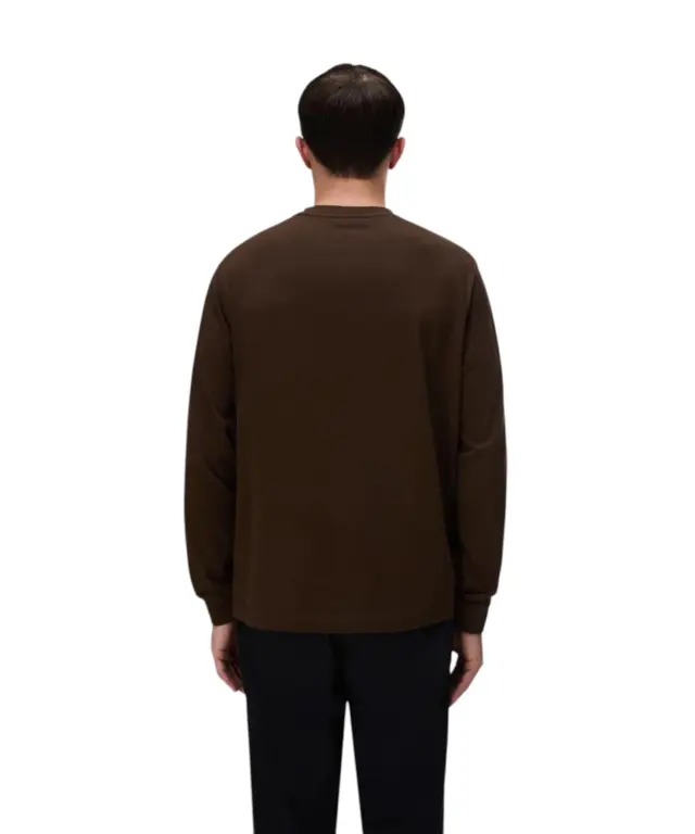 Napapijri - Ανδρικό T-Shirt S-Box Logo NP0A8BC5-WT3 Καφέ - L 3