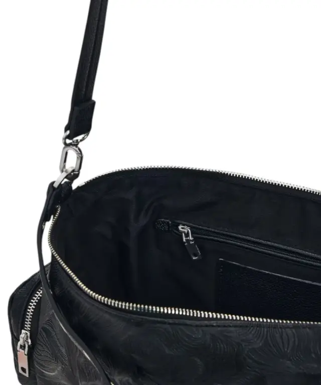 Desigual - Γυναικεία Τσάντα 'Ωμου Moonstone Banaba 26SAXP79-2000 Mαύρο 3