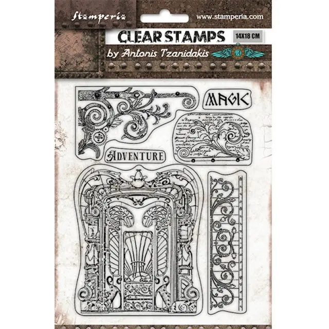 Σφραγίδα 14x18cm, Stamperia, Magic Forest, Adventure