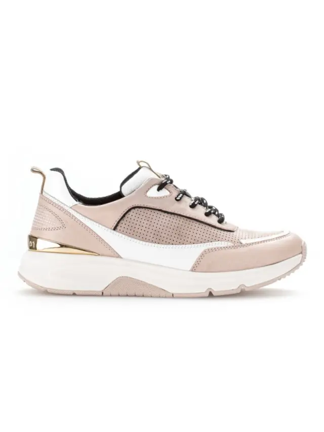 Gabor Sneakers Γυναικείο δέρμα/δέρμα Nubuck Ροζ GAB/46894 35-ROSA/WEISS 3