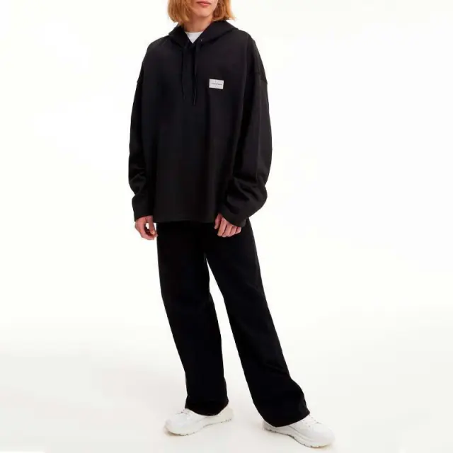 Calvin Klein - Ανδρικό Φούτερ Regular Fit J30J322536-BEH Μαύρο - 2XL