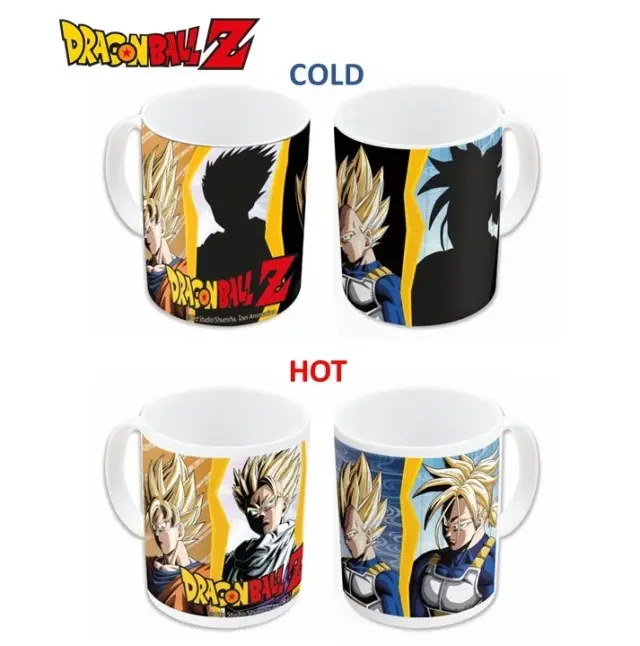 Κούπα κεραμική DRAGON BALL Z - Vegeta + Goku - Heat Change Mug - 325ml 2