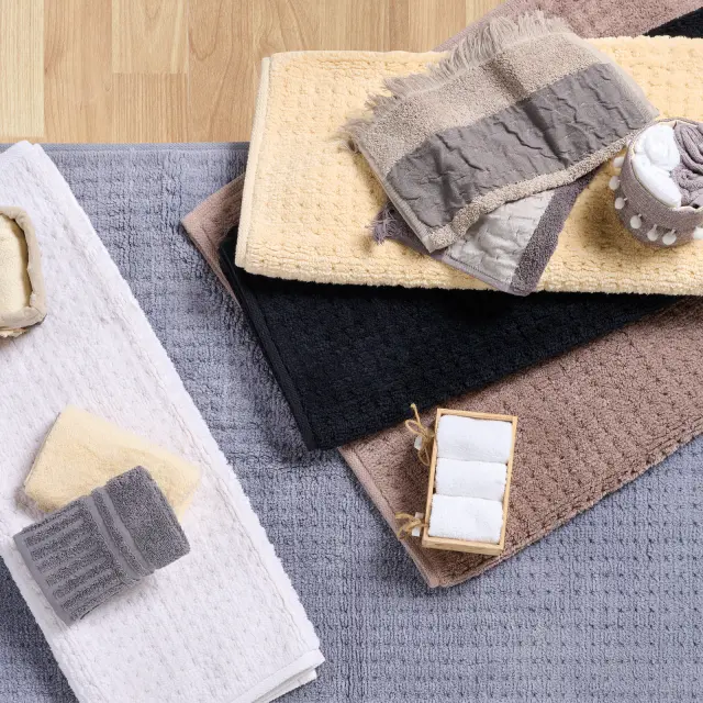 Πατάκι Μπάνιου 50x80 Bathmats Das Home 0764 Blue 100% βαμβακερό 2
