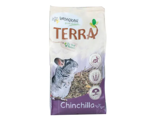 Vadigran Terra Chinchilla Πλήρης Τροφή για Τσιντσιλά 2.25kg 3