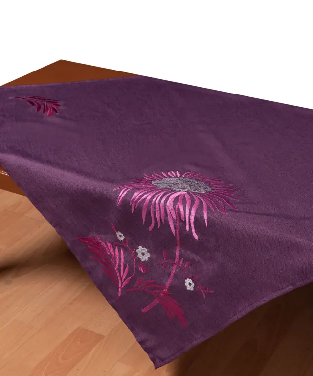 Τραπεζοκαρέ 5126 (130cm x 130cm) μώβ - -
