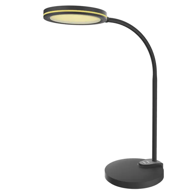 ΦΩΤΙΣΤΙΚΟ ΓΡΑΦΕΙΟΥ LED ACA BL1055BK ΜΑΥΡΟ 8W CCT 3000K/3800K/5700K 300LM / BL1055BK