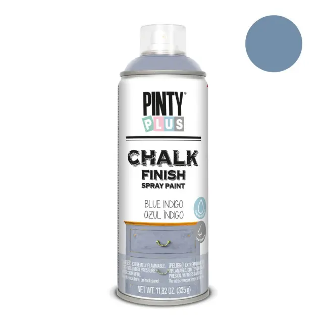 Pinty Plus Chalk Finish Paint Spray Σπρέι κιμωλίας 400 ml Blue Indigo / CK795