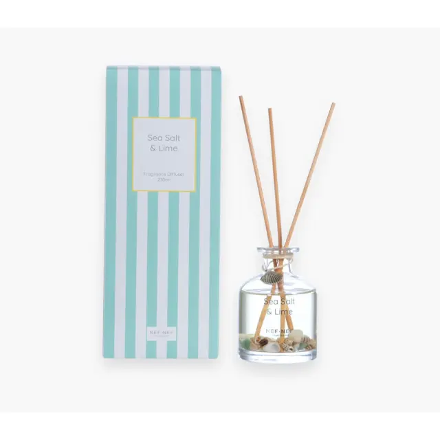 Nef-Nef Homeware Αρωματικό Χώρου Με Στικς Sea Salt 230ml Lime
