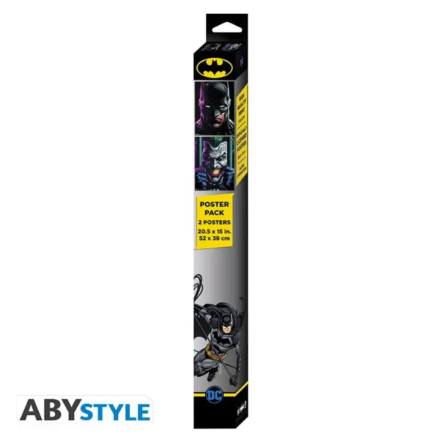 DC COMICS - Set 2 Chibi Posters - Batman and Joker (52 x 38)-ABYDCO858 3
