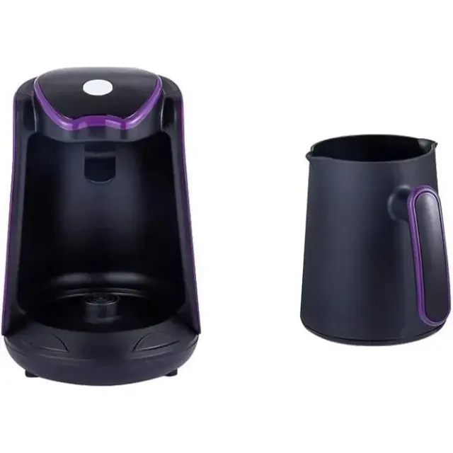 Raf R.102S Μηχανή Ελληνικού 600W με Χωρητικότητα 300ml - ΜΑΥΡΟ/ΜΠΛΕ 3