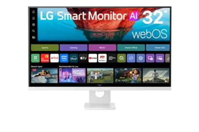 LG Monitor 32U721SB-W 32" Smart 4K