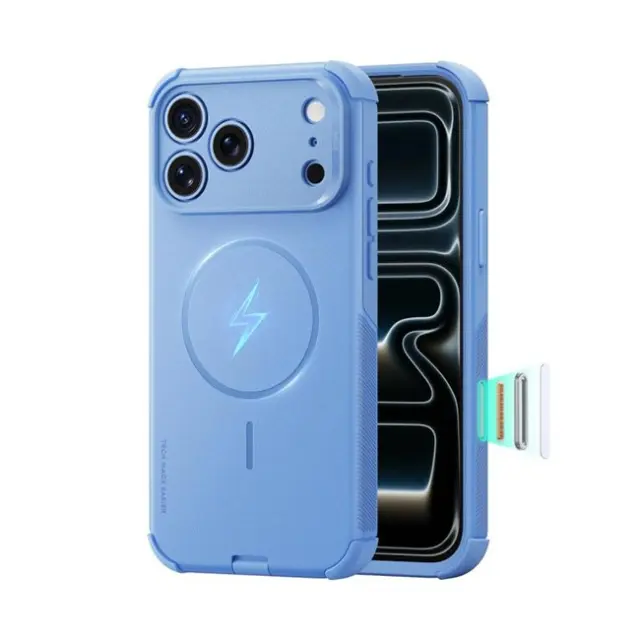 Esr Θήκη Κινητού iPhone 17 Pro Max / 18 Pro Max Cyber Tough Magsafe Light Blue