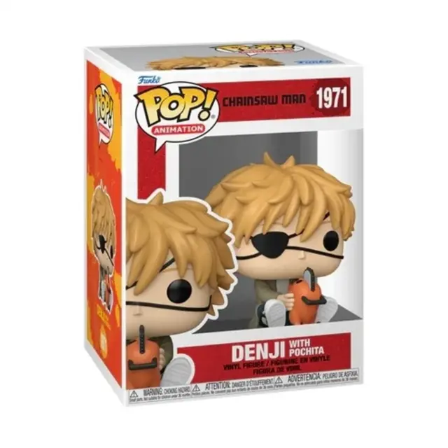 Φιγούρα Funko POP! Chainsaw Man - Denji & Pochita #1971 2