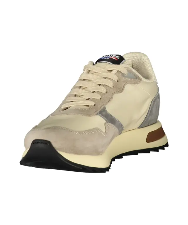Blauer - Ανδρικά Sneakers S6RYDER01NYS-CREGRY Μπεζ 3