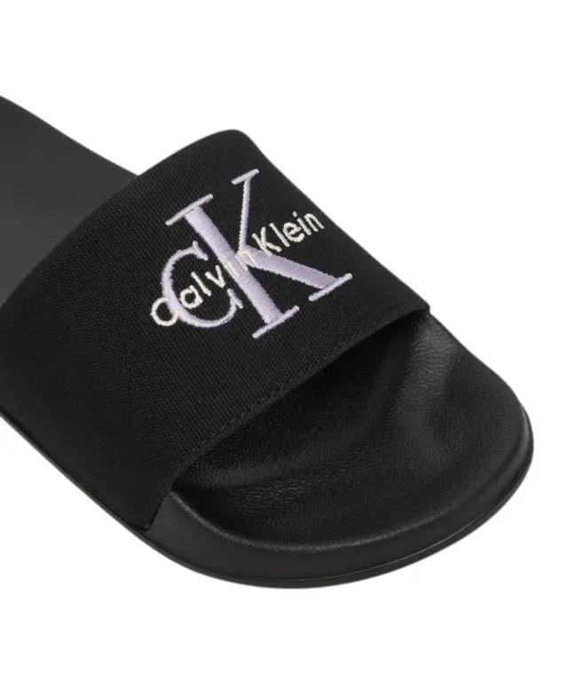 Calvin Klein – Γυναικείες Παντόφλες Ess Slides Cv HW0HW02956-06U Μαύρο 3