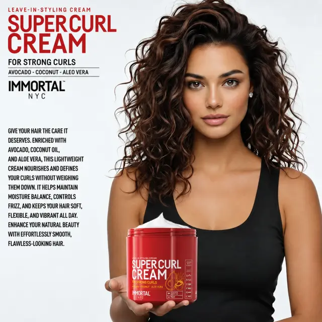 Immortal NYC Super Curl Cream 500ml 3