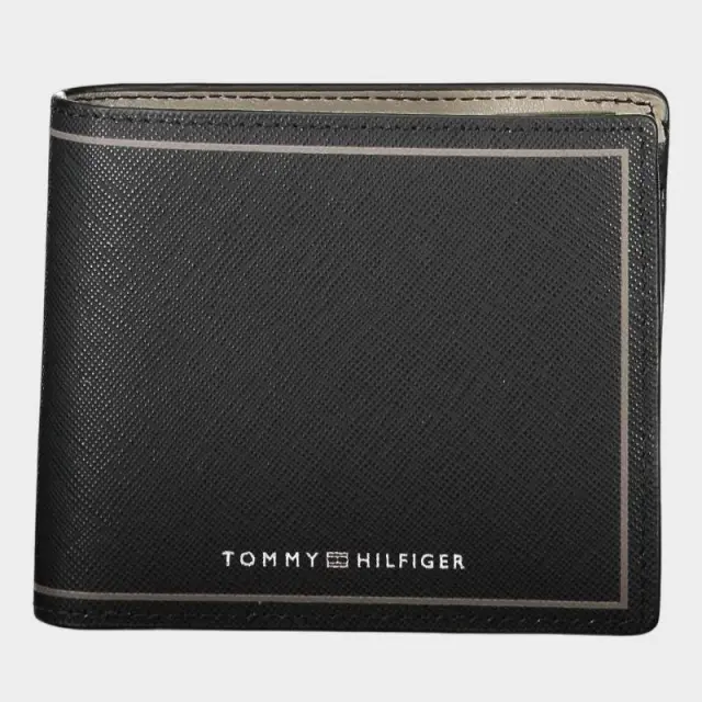 Tommy Hilfiger - Ανδρικό Πορτοφόλι Th Saffiano Cc And Coin AM0AM11859-BDS Μαύρο