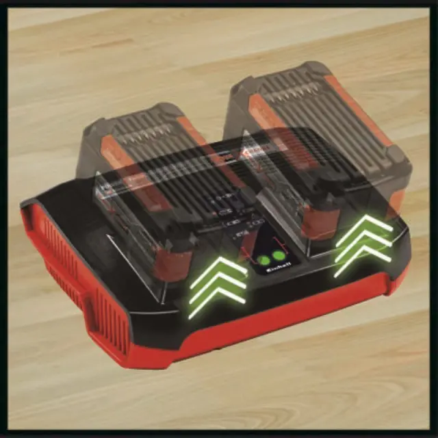 Einhell Power-X-Twincharger - Διπλός Ταχυφορτιστής για Μπαταρίες Εργαλείων 18V(4512069) 2