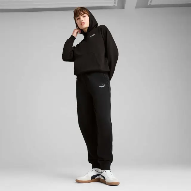 Puma Women's Essentials Small No1 Logo Comfort Fleece Hoodie Μαύρο 682396-01 (Puma) - Large 3