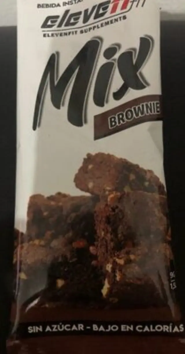 Mix Χυμός Σε Σκόνη Brownie Χωρίς Προσθήκη Ζάχαρης 9gr