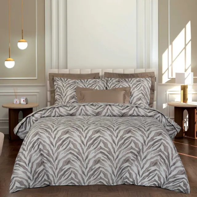 Παπλωματοθήκη King 240x260 Greenwich Polo Club Loft 2377 Brown 100% βαμβακερό