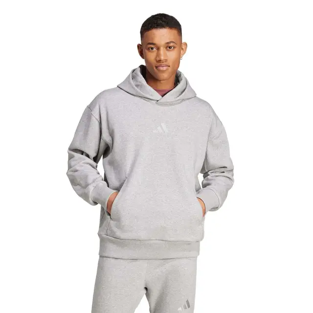adidas Sportswear Men's All SZN Fleece Hoodie Γκρι IY4123 (adidas Sportswear)