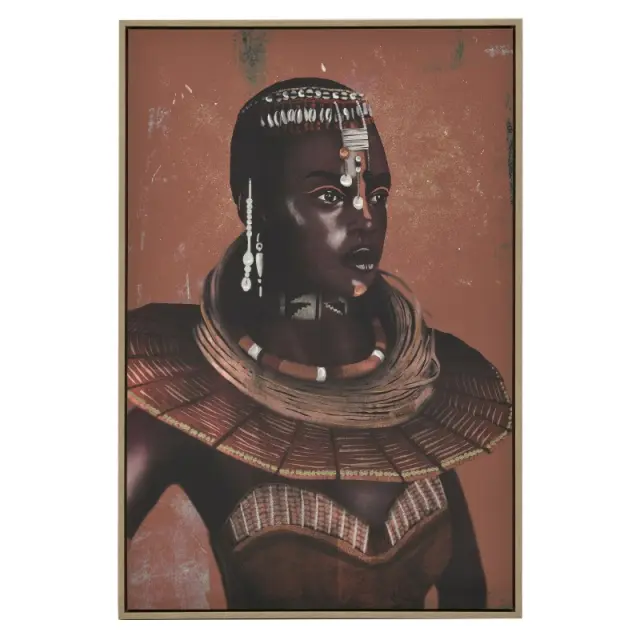 Πίνακας Γυναίκεια Φιγούρα Ύφασμα 60x90cm 3-90-704-0061