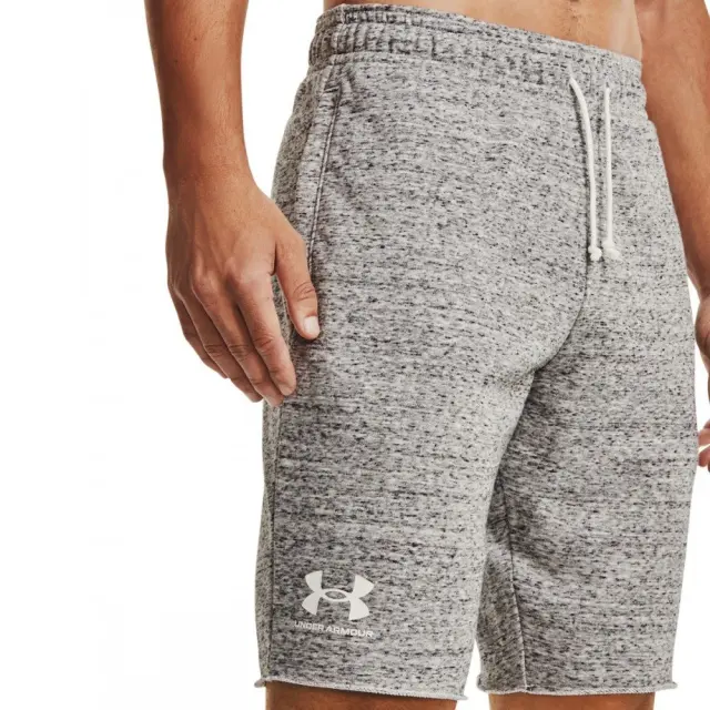 Under Armour Rival Terry Short (1361631-112) - Γκρί 3