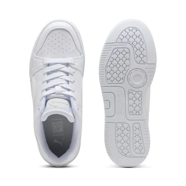 Puma Rebound Γυναικεία Sneakers Total White 3