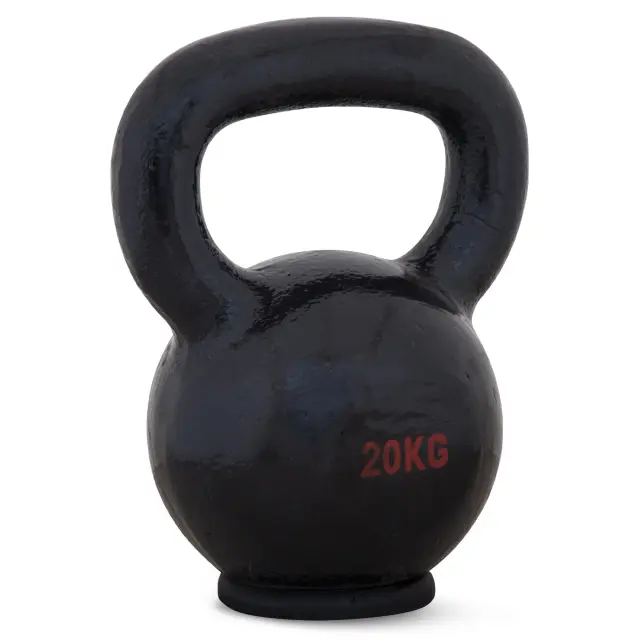 AMILA Kettlebell Cast Iron Rubber Base 20Kg