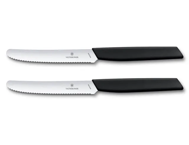 Σετ Μαχαίρια Γενικής Χρήσης Victorinox Swiss Modern με μήκος λεπίδας 11cm - Black - 2 τεμάχια6.9003.11WB 3