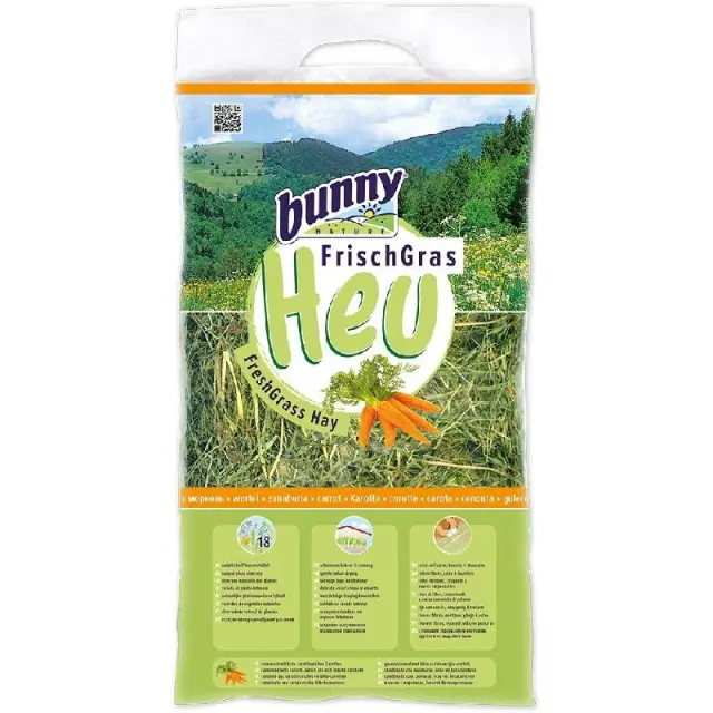 Bunny Nature Freshgrass Hay Χόρτο & Καρότο 500gr