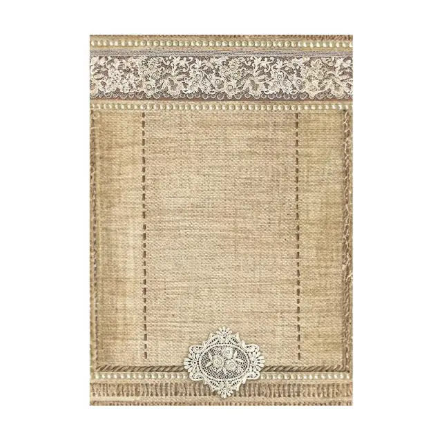 Σετ 8 ριζόχαρτα ντεκουπάζ Stamperia 10.5×14.8cm, Backgrounds, Old Lace 2