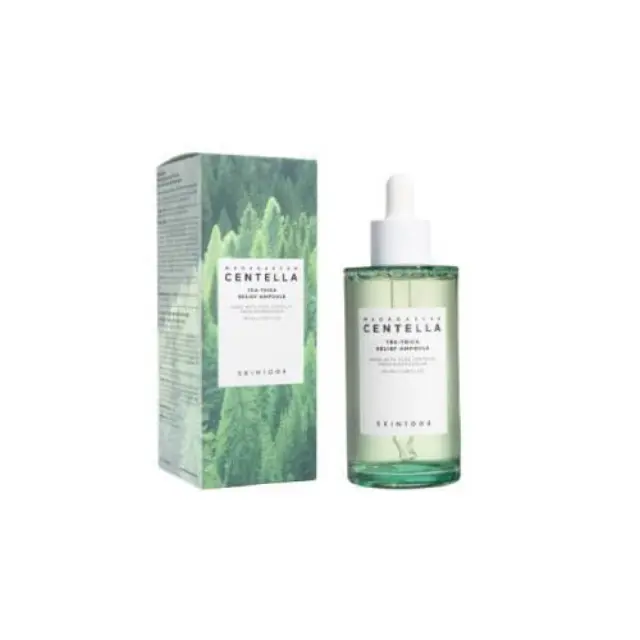 Skin1004 Madagascar Centella Tea-Trica Relief Ampoule Ενυδατικός ορός για ακνεϊκές επιδερμίδες 100 ml