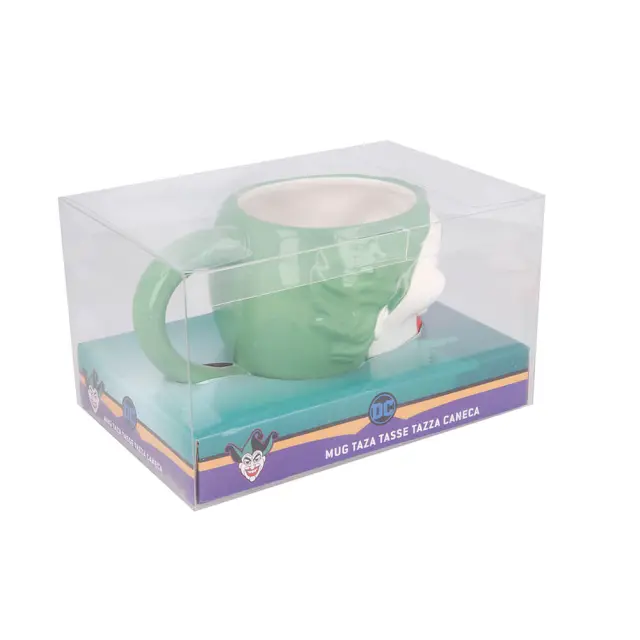 Stor® Joker Ceramic Dolomite 3d Mug 13 oz in Gift Box 3