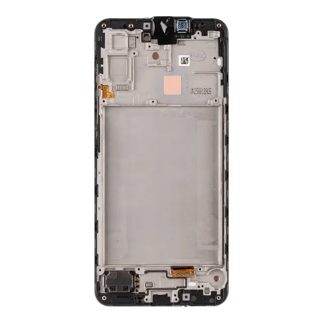 LCD display + Touch Unit + Front Cover Samsung A175 Galaxy A17 4G Black (Service Pack) 2