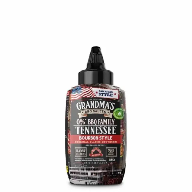 Max Protein Original Grandma s 0% BBQ Sauce "Tennessee" Bourbon Style (290ml)