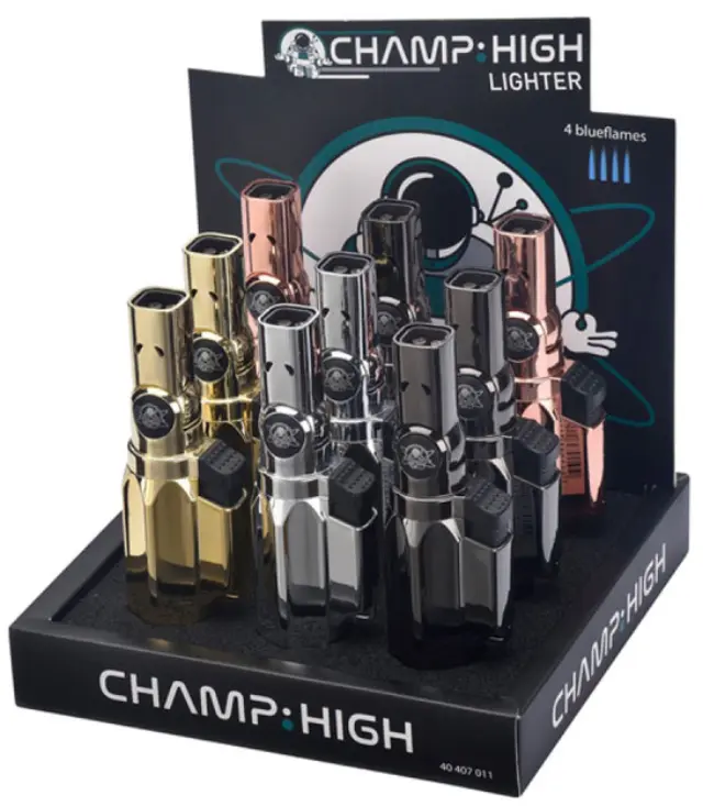 Champ Αναπτήρας Αντιανεμικός - 4x Jet Flame Serious Stuff 2