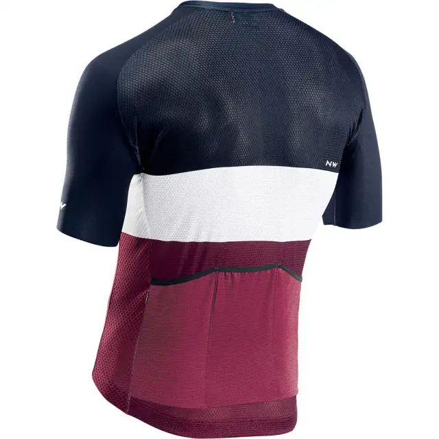 ΜΠΛΟΥΖΑ NORTHWAVE BLADE AIR ΚΟΝΤΟ ΜΑΝΙΚΙ SS21 - ΜΑΥΡΟ-ΜΩΒ - MEDIUM 2