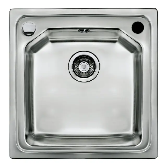 Νεροχύτης Inox TEKA 1 Γούρνα για Ένθετη Τοποθέτηση 46.5x44cm Premium 1C 11128001