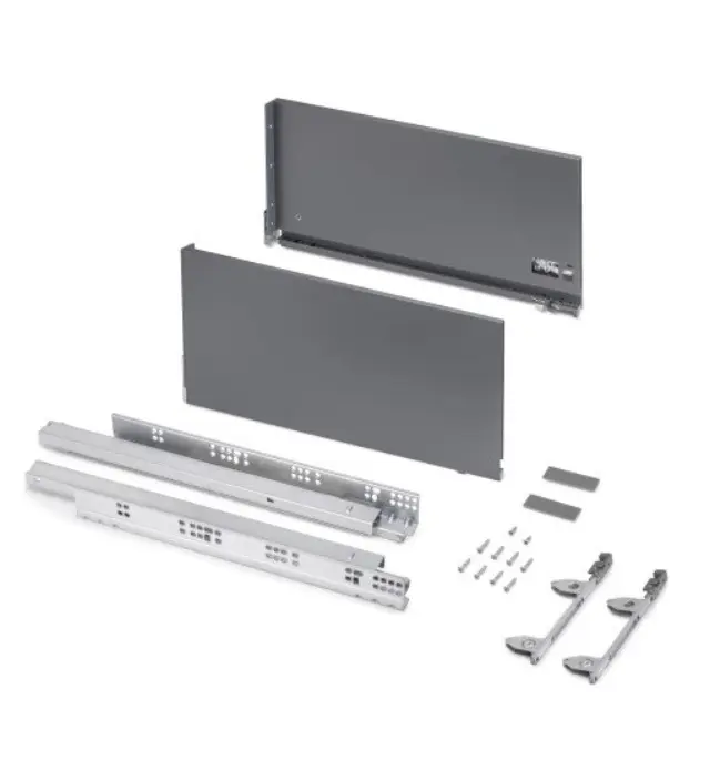 ΣΥΡΤΑΡΙ ΜΕ ΦΡΕΝΟ EMUCA VERTEX 3D 242X500MM ΑΝΘΡΑΚΙ 60KG
